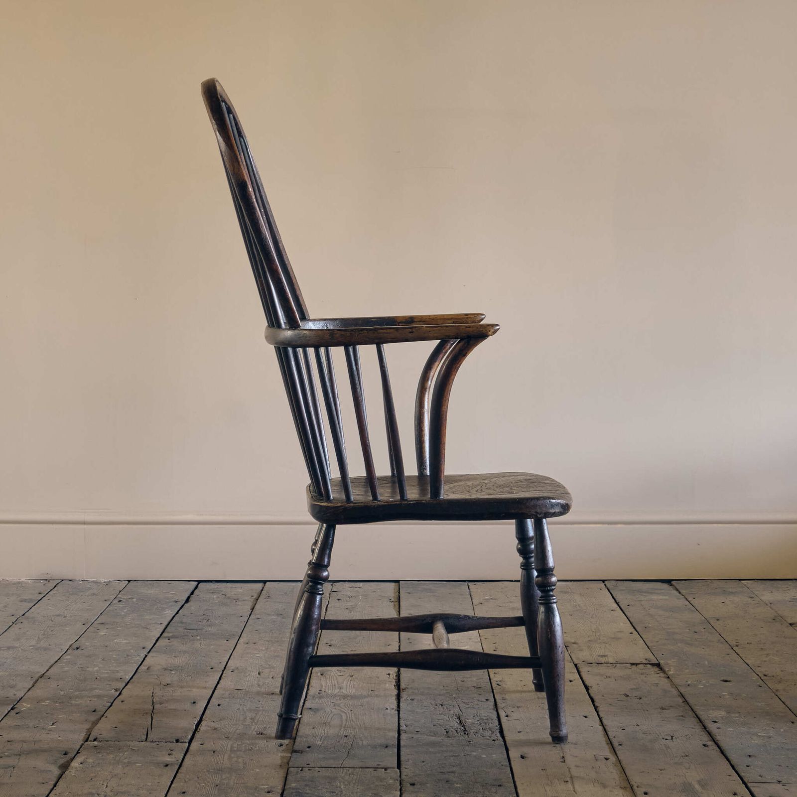 Early 19th Century Hoop Back Windsor Chair photo for sale