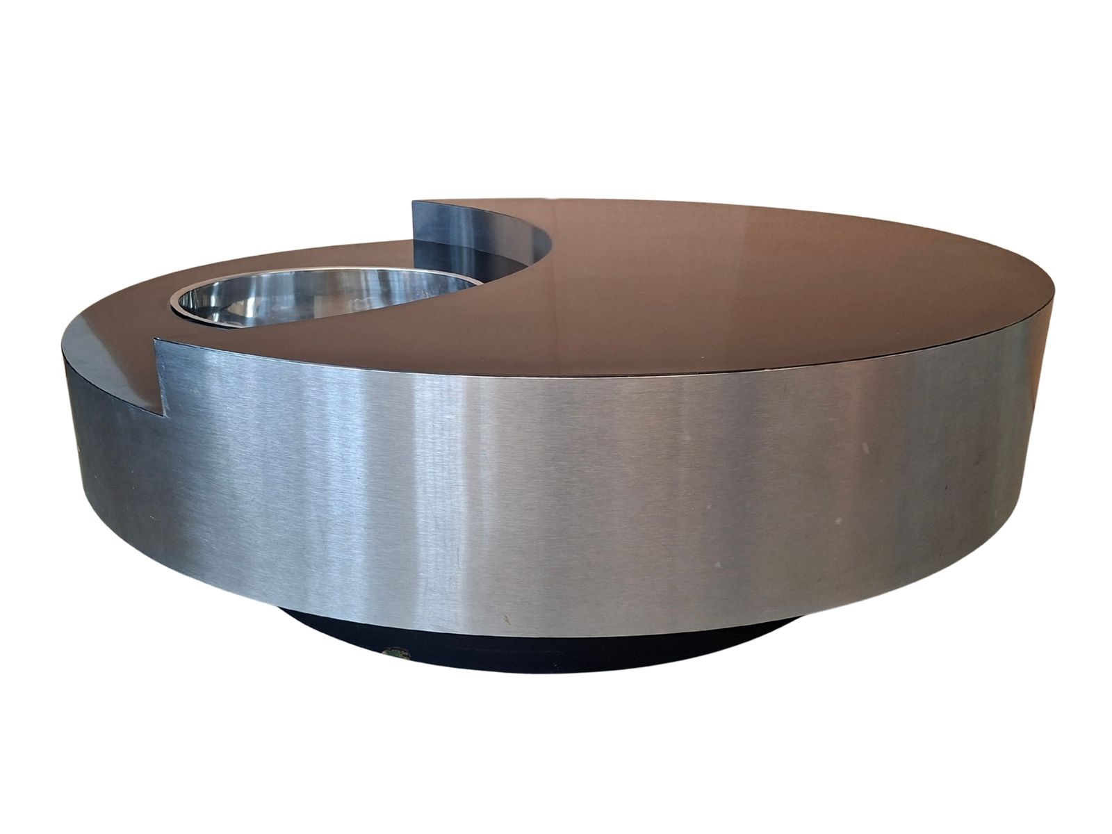 Iconico Tavolino Girevole "Trg" – Design Willy Rizzo, Anni '70 photo Furniture
