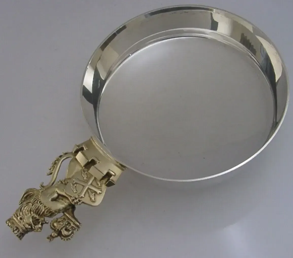 Porringer Aurum en argent sterling anglais, Westminster Abbey, 1977, 263 g photo 650.0