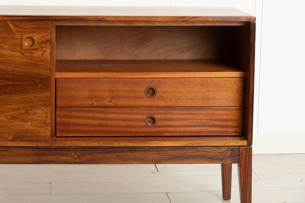 Small Midcentury Rosewood Sideboard By Robert Heritage For Archie Shine C.1975 photo vintage