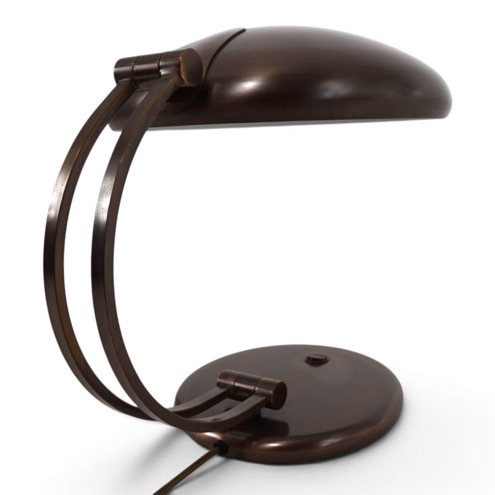 Hillebrand Bronzed Table Lamp By Egon Hillebrand, 1960