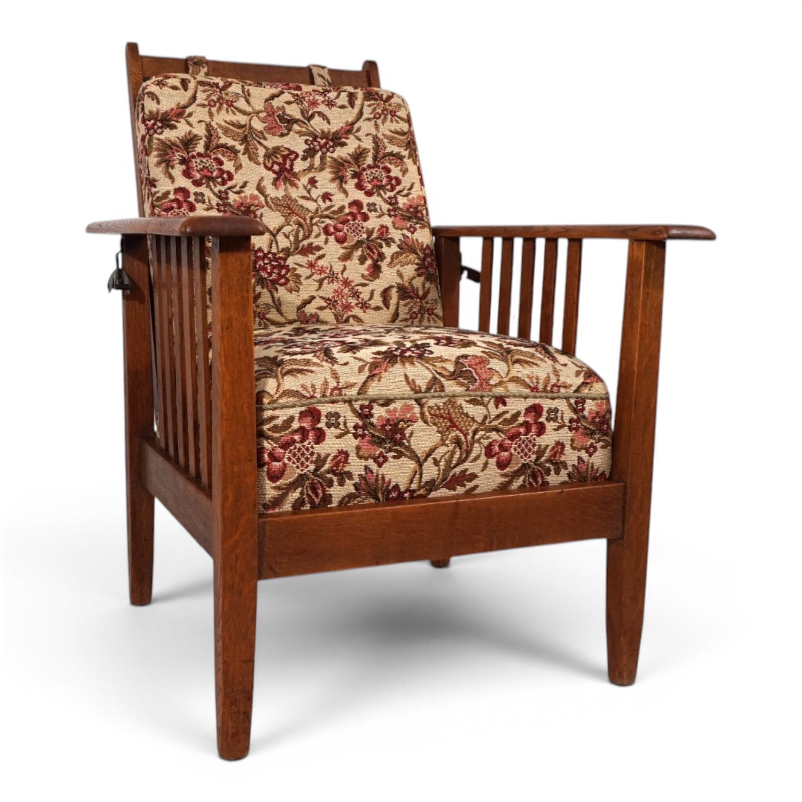 Göttingen Chair – Professorsstoel met kantelbare rugleuning, Arts and Crafts, 1930 photo for sale