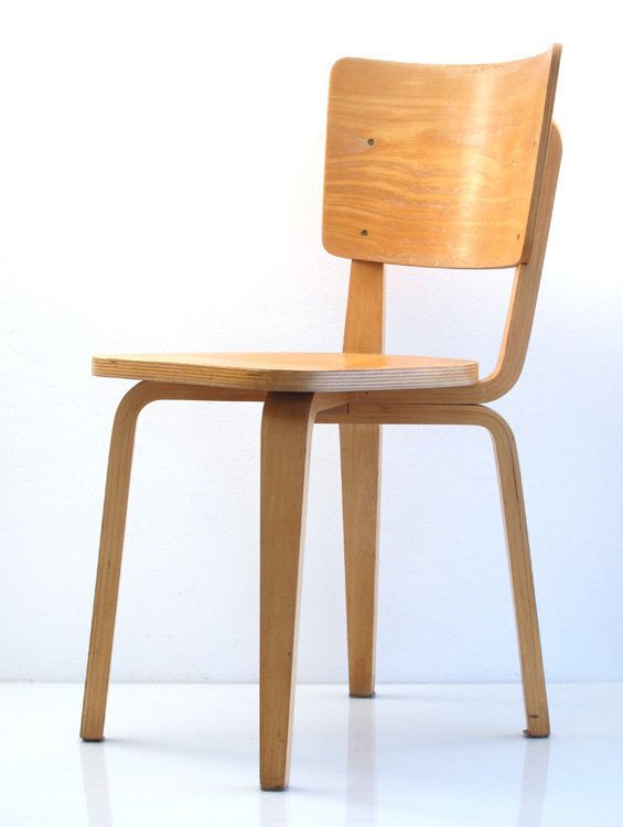 Cor Alons Dutch Vintage Fifties Plywood Chair