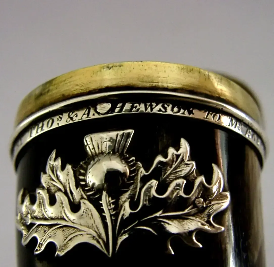 Zeldzame Schotse Georgische sterling zilveren snuifdoos, medisch, Liverpool, ca. 1820 photo Woonaccessoires