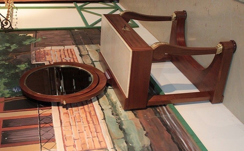 Restoration Dressing Table Mahogany 19th photo furniture