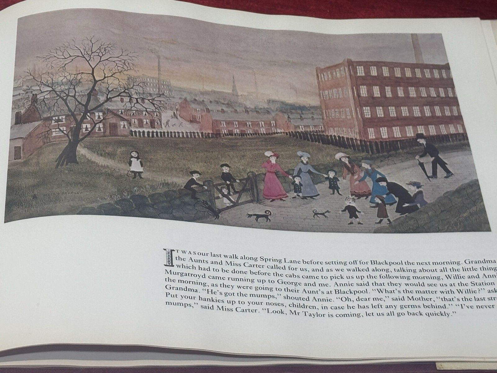 Art Helen Layfield Bradley (1900 1979) Framed Print Titled Spring Walk photo