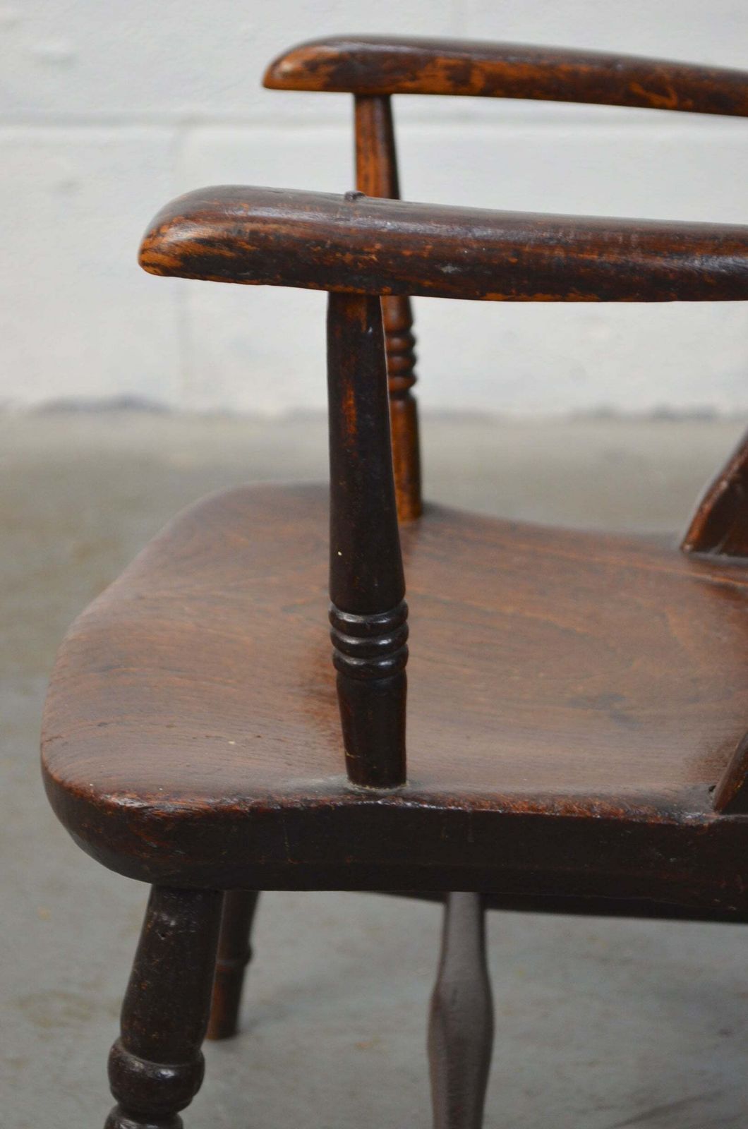 Antique Children's Chair, Early 20th Century photo vintage
