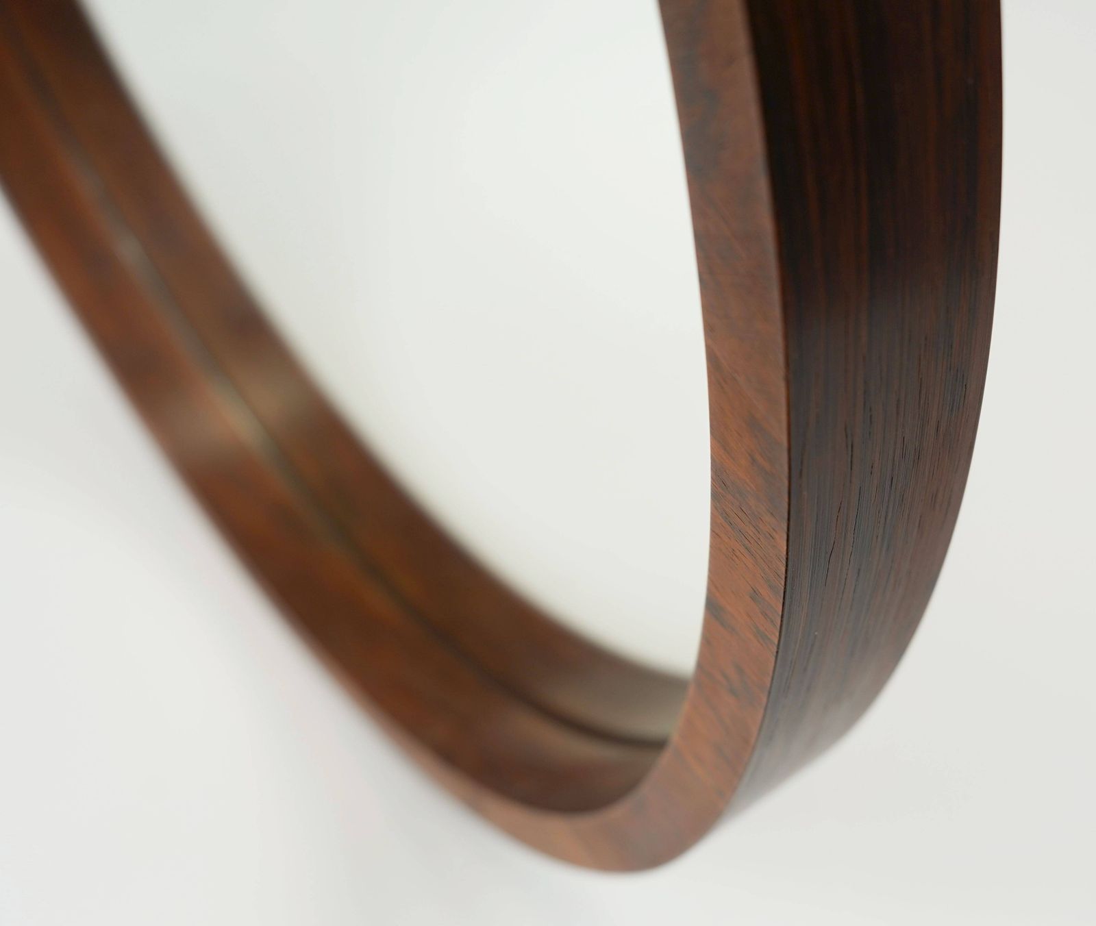 Page 1 Of 10 Large Danish Modern Wall Mirror With Rosewood Frame 1960s photo 346.0