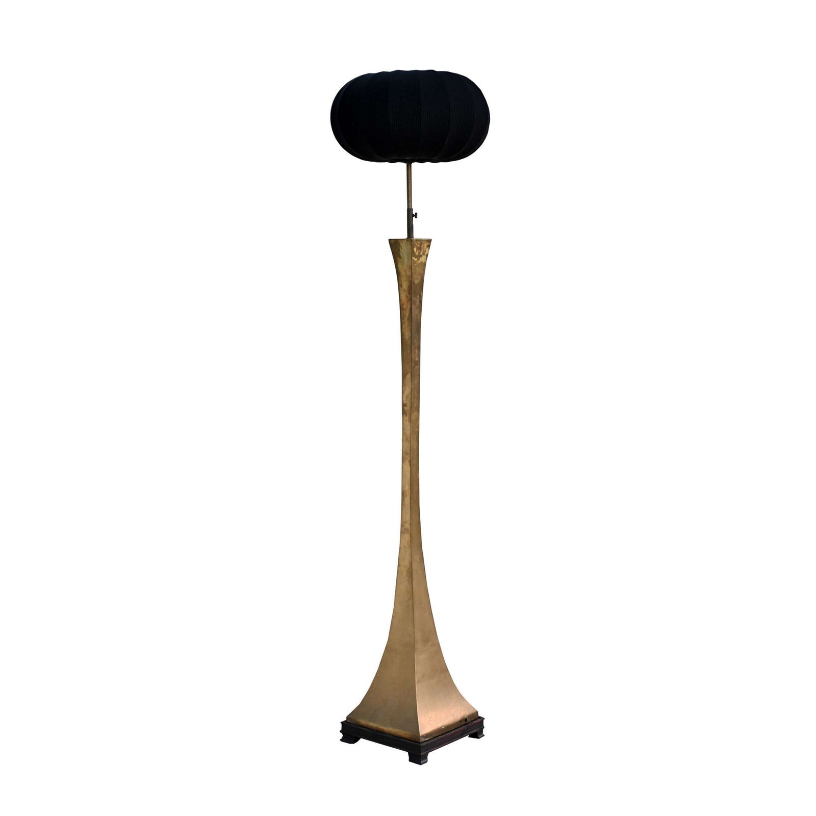 Stewart Ross James Brass Sculptural Floor Lamp