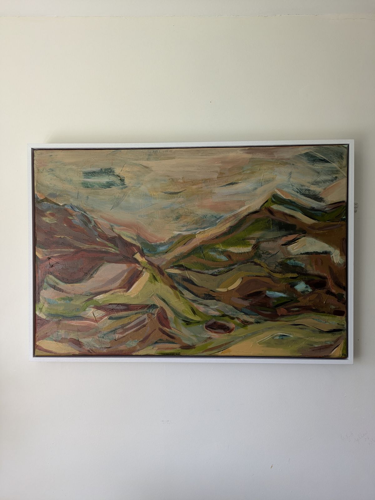 Off The Beaten Track - Olieverfschilderij photo furniture