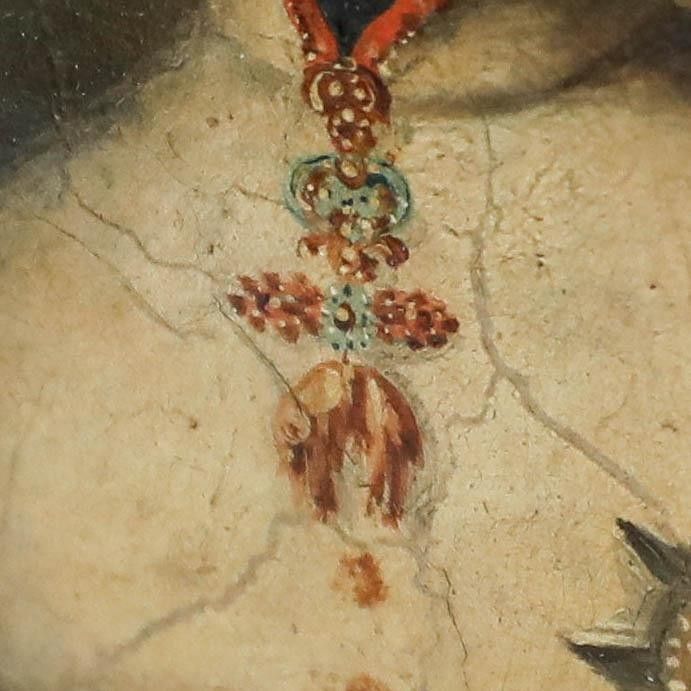 German School Miniature 19th Century Oil, Emperor Franz Joseph I photo vinterior
