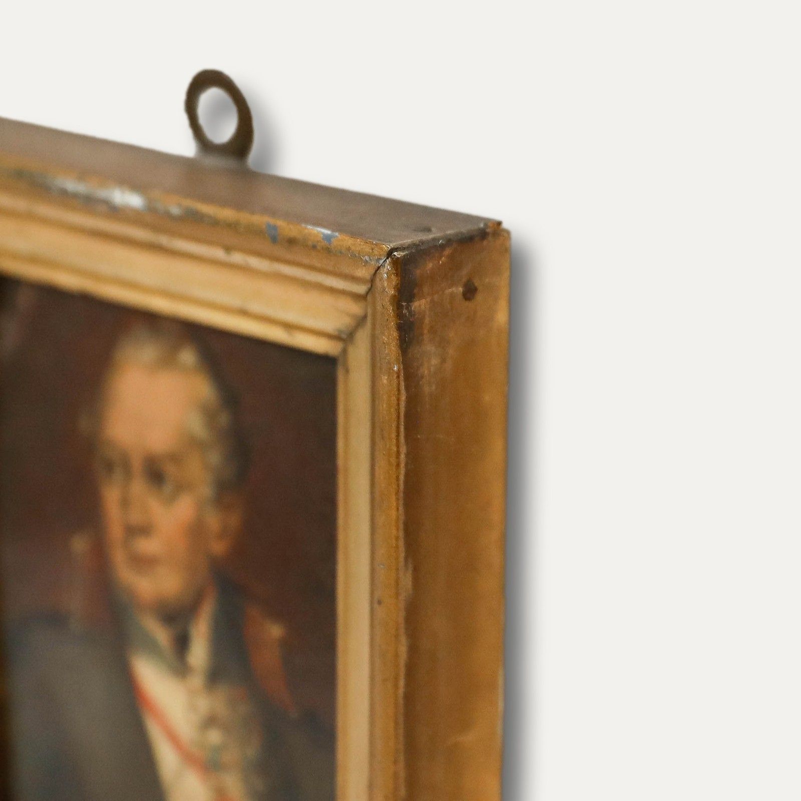 German School Miniature 19th Century Oil, Joseph Radetzky Von Radetz photo buy