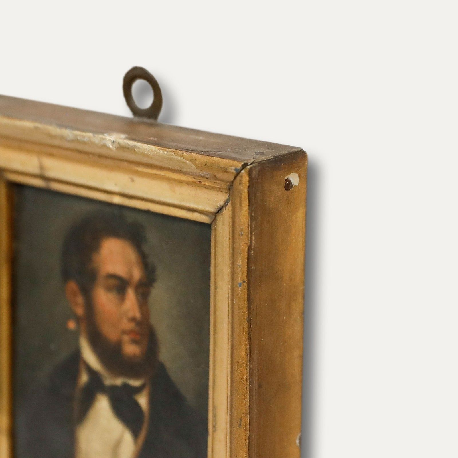 German School Miniature 19th Century Oil, Franz Heinrich Zitz photo vinterior