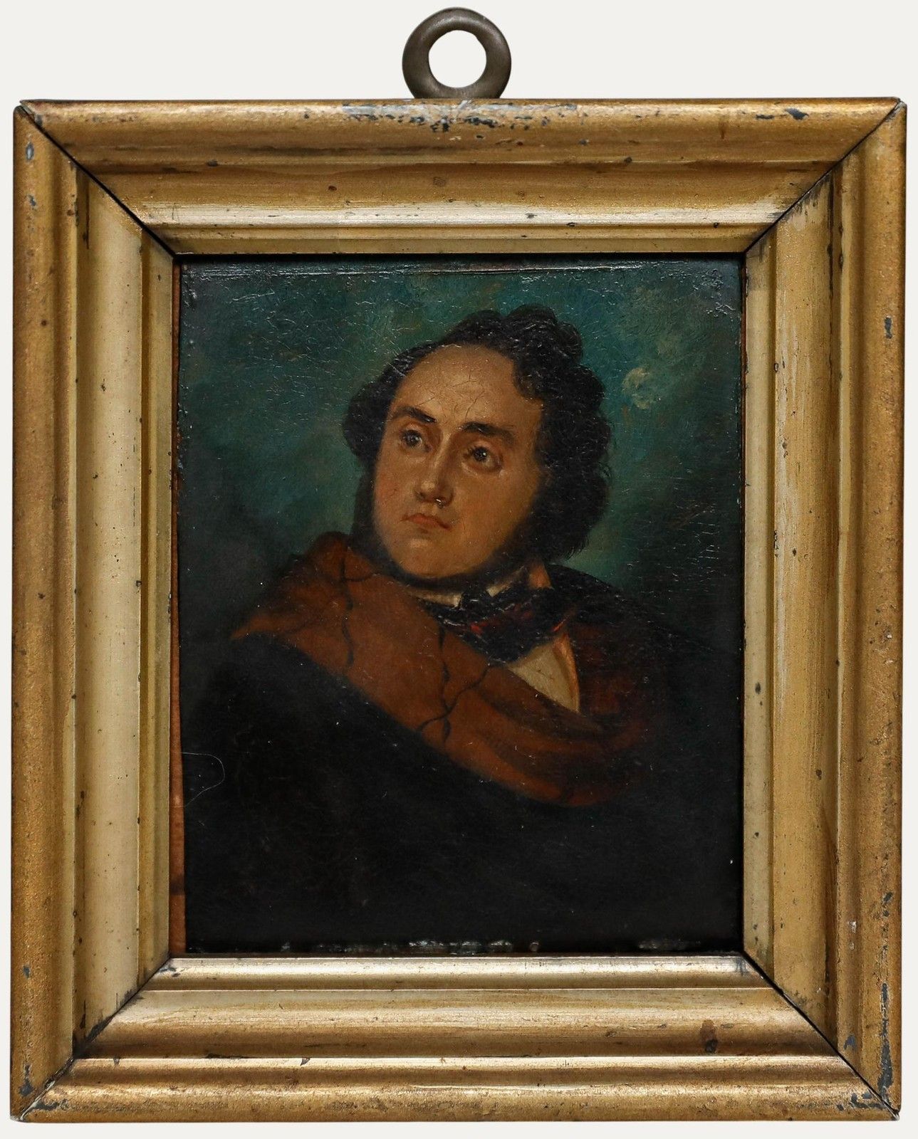 German School Miniature 19th Century Oil, Alexandre Auguste Ledru Rollin