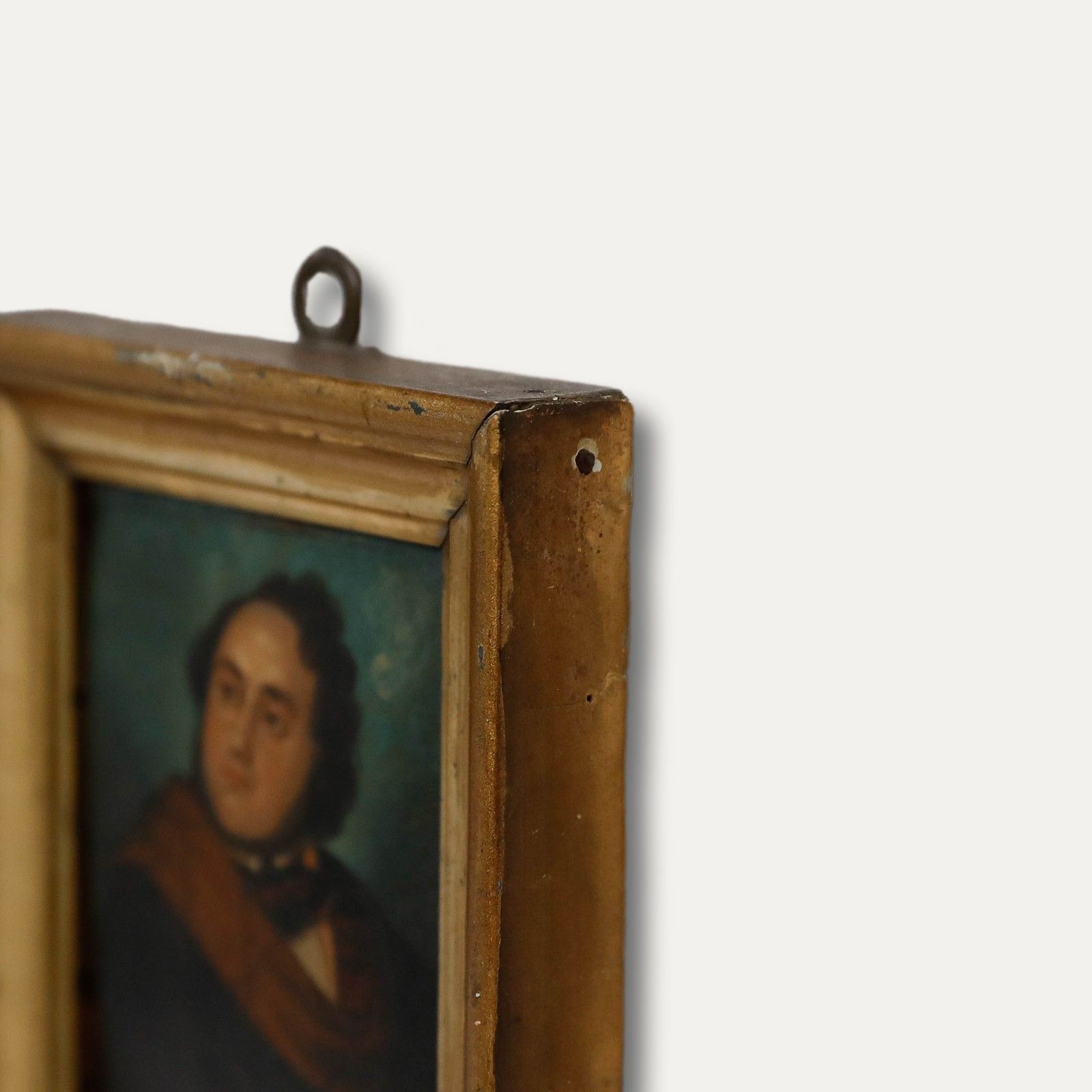 German School Miniature 19th Century Oil, Alexandre Auguste Ledru Rollin photo 325.0