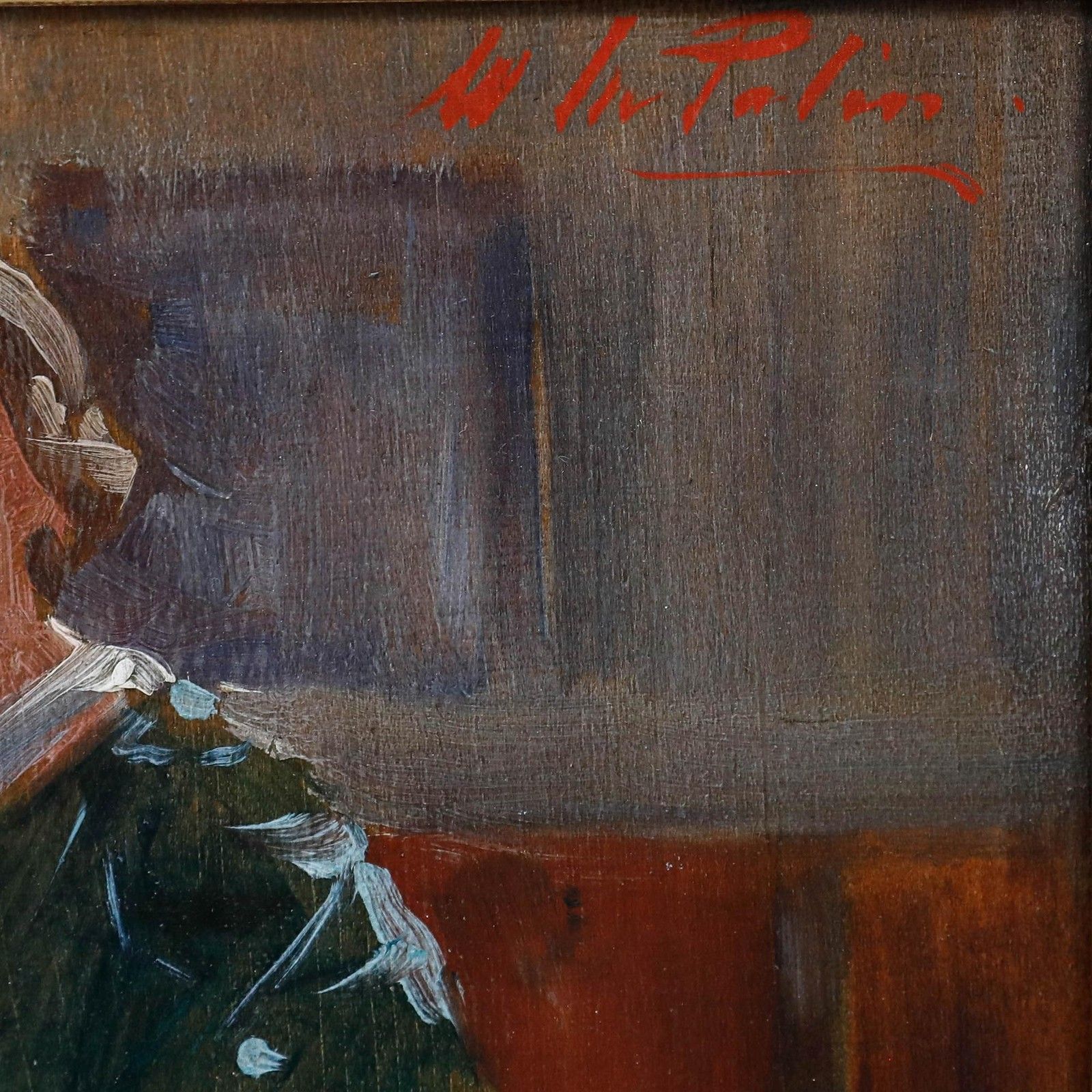 photo furniture William Mainwaring Palin (1862 1947) Framed Oil, Portrait Of Edith Sitwell