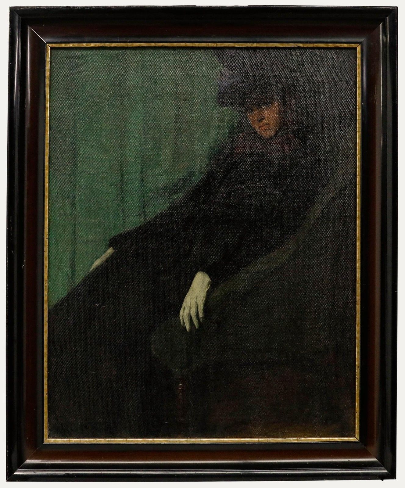 Attrib. Hermann Göhler (1874 1959) C.1900 Oil, After The Party