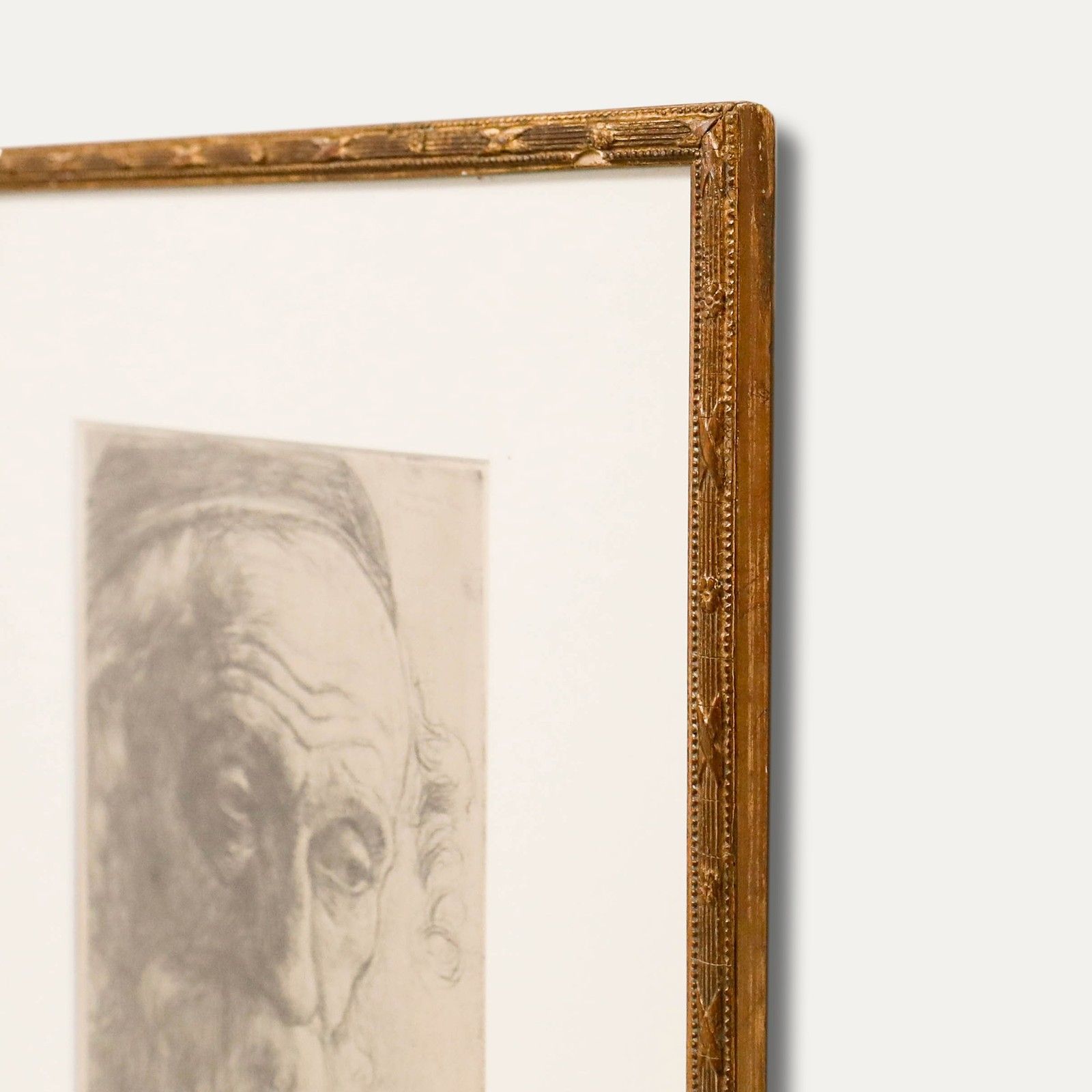 Hermann Struck (1876 1944) Framed 1905 Etching, Old Jew From Jaffa photo 195.0
