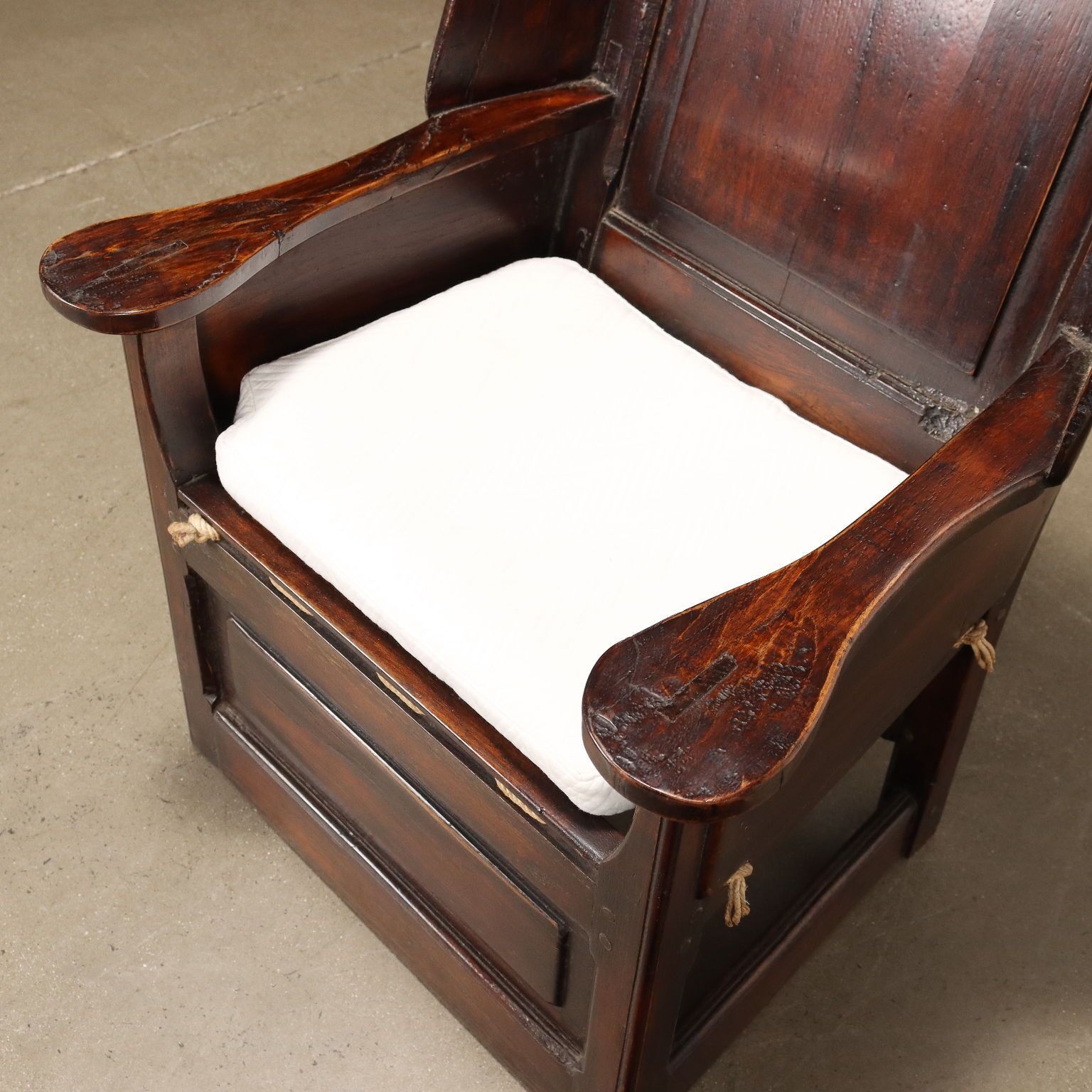 Antique Armchair Carved Oak Wood England XIX Century photo 730.0