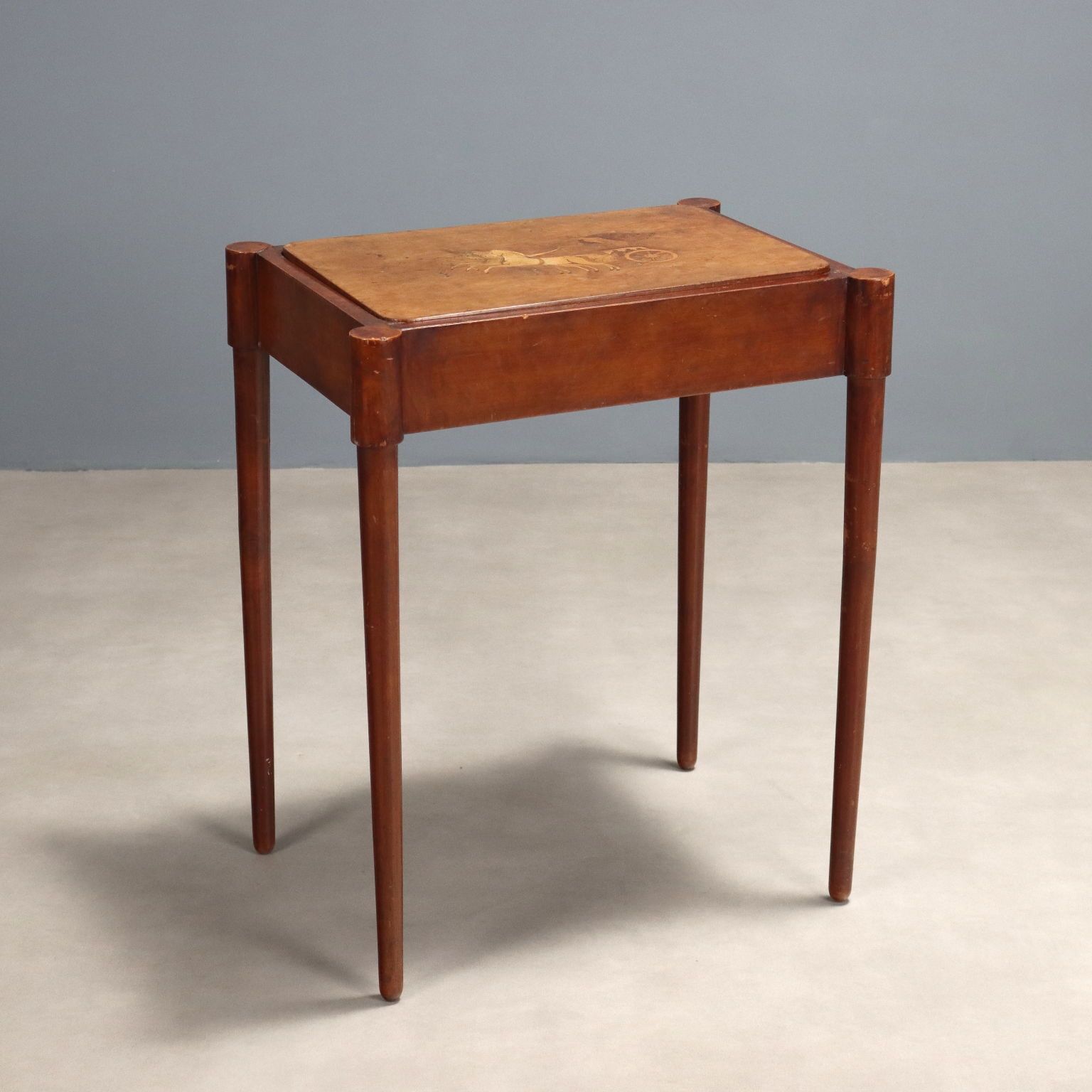 Antique Coffee Table Top With Inlay Italy XIX Century