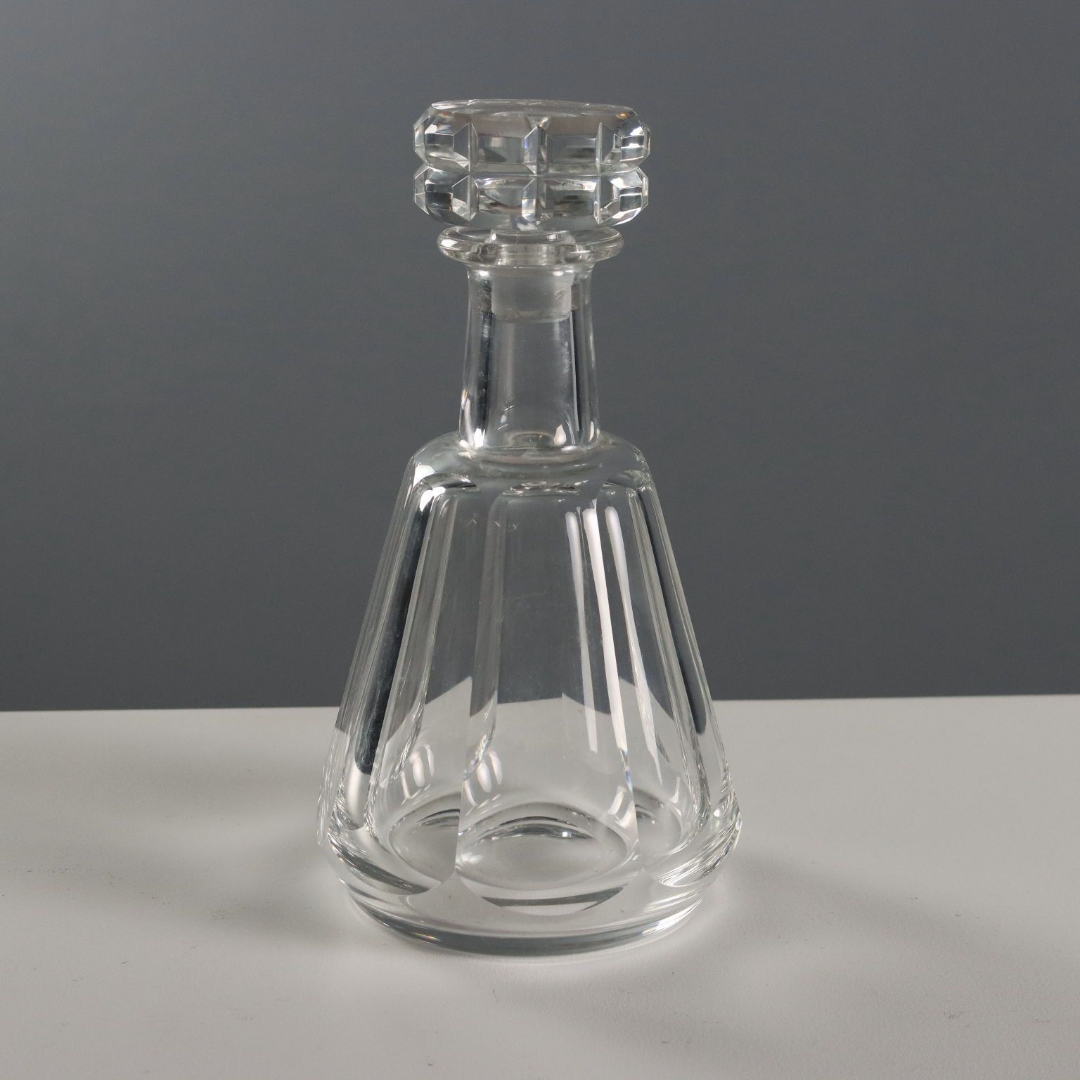 Vintage Baccarat Crystal Bottle France XX Century