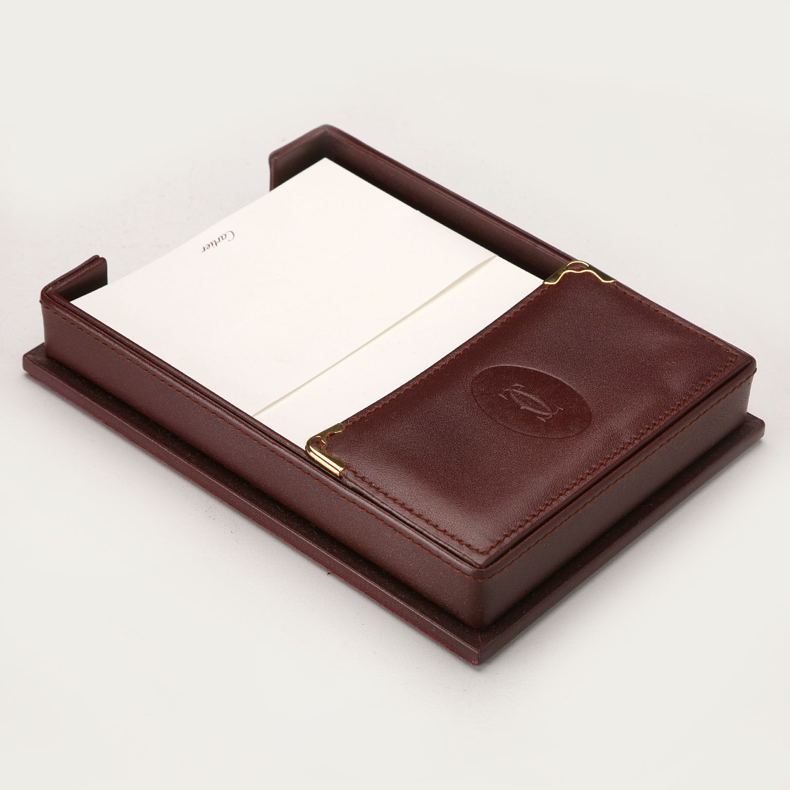 Les Must De Cartier Letter Paper Holder France 1980s 1990s photo for sale