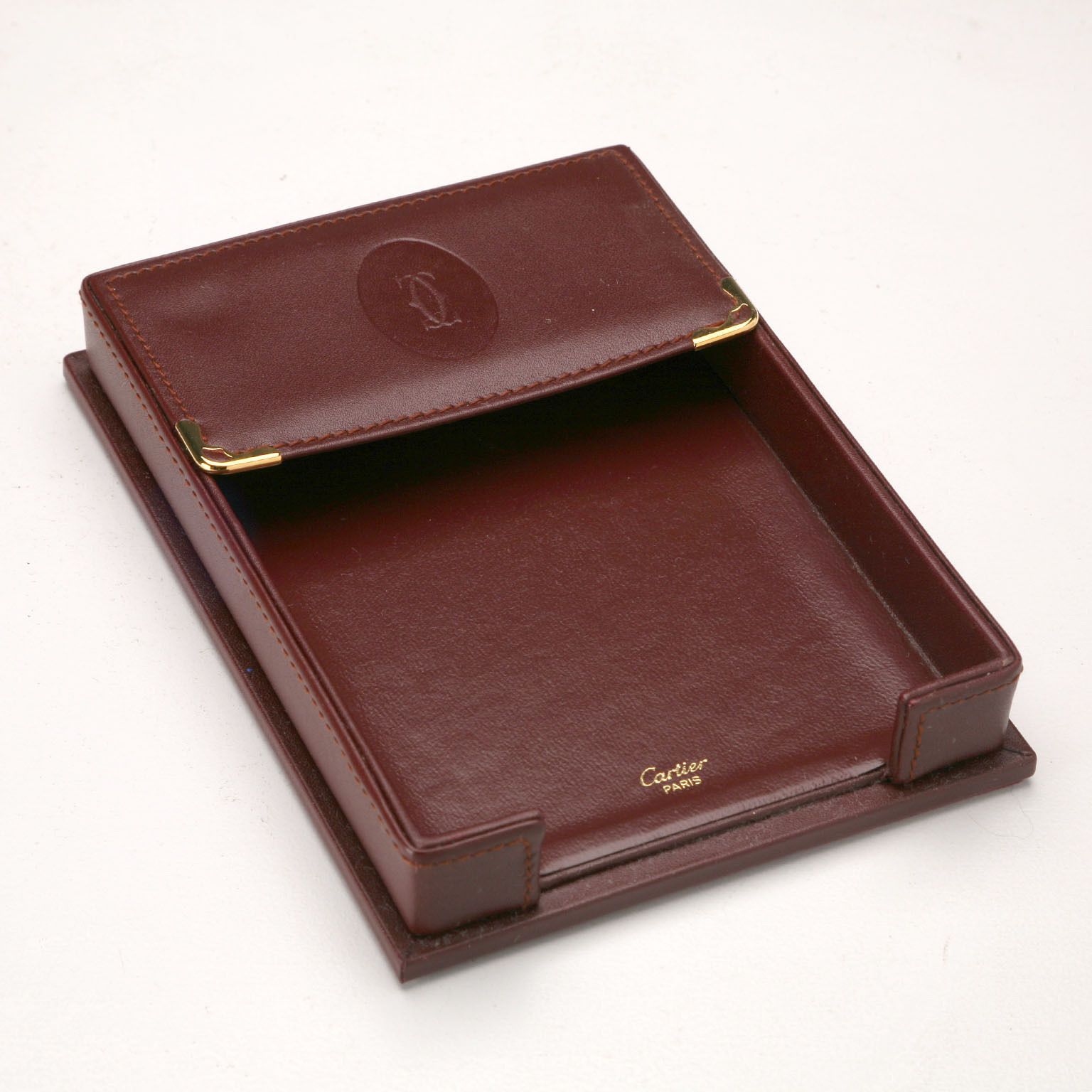 Les Must De Cartier Letter Paper Holder France 1980s 1990s photo Home Decor
