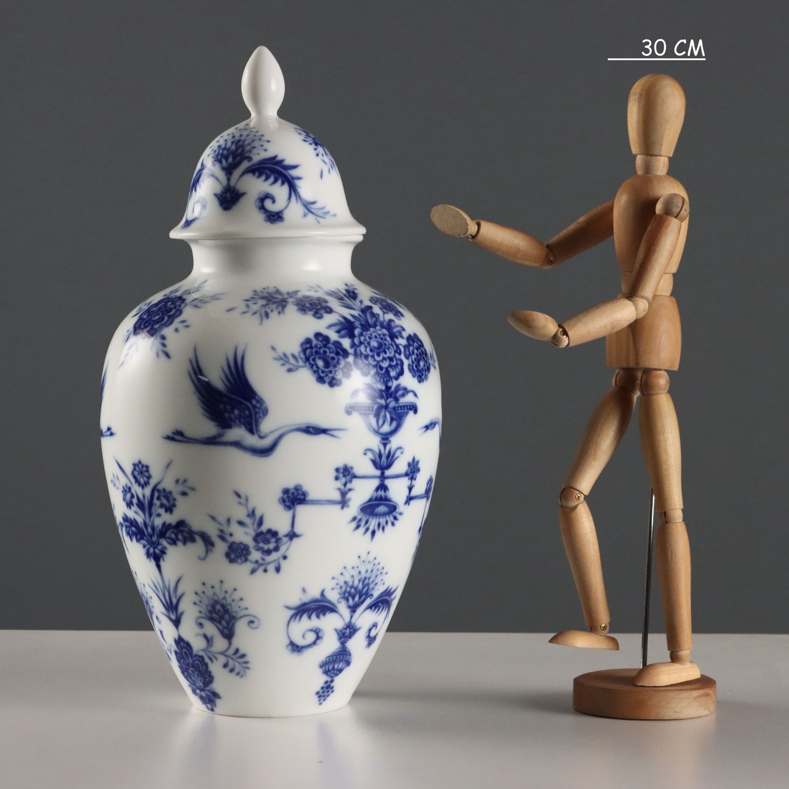 Vases d'époque Heinrich Selb Bavaria en porcelaine, Allemagne, XXe siècle photo furniture