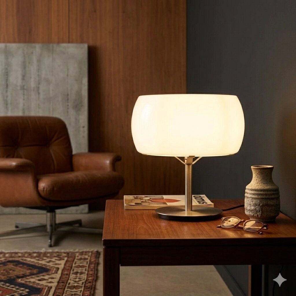 Artemide Erse Lamp Vintage Design Vico Magistretti 1970s photo furniture