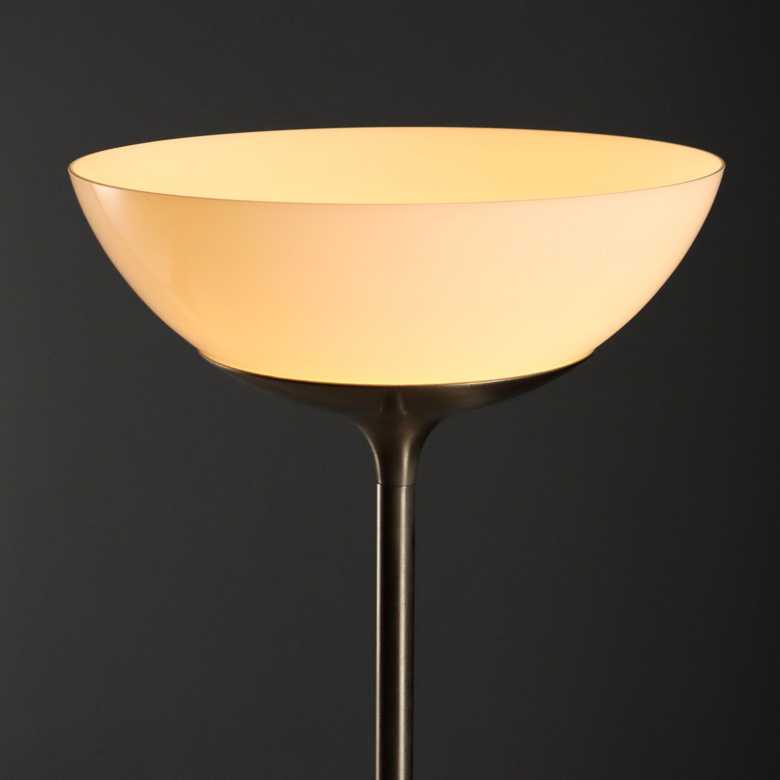 Artemide Aminta Lamp Metal White Glass Design Italy 1970s photo 850.0