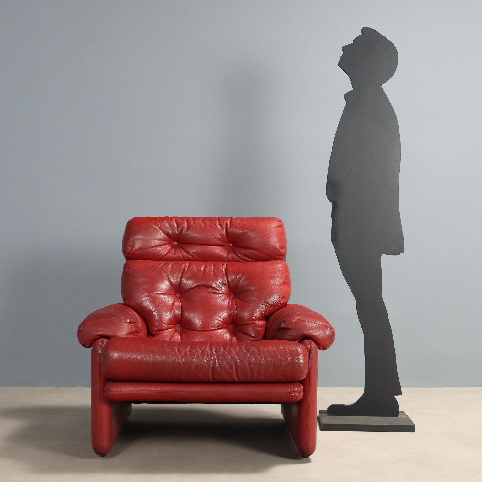 Fauteuil vintage B&B Coronado, par Tobia Scarpa, années 1970-80 photo for sale