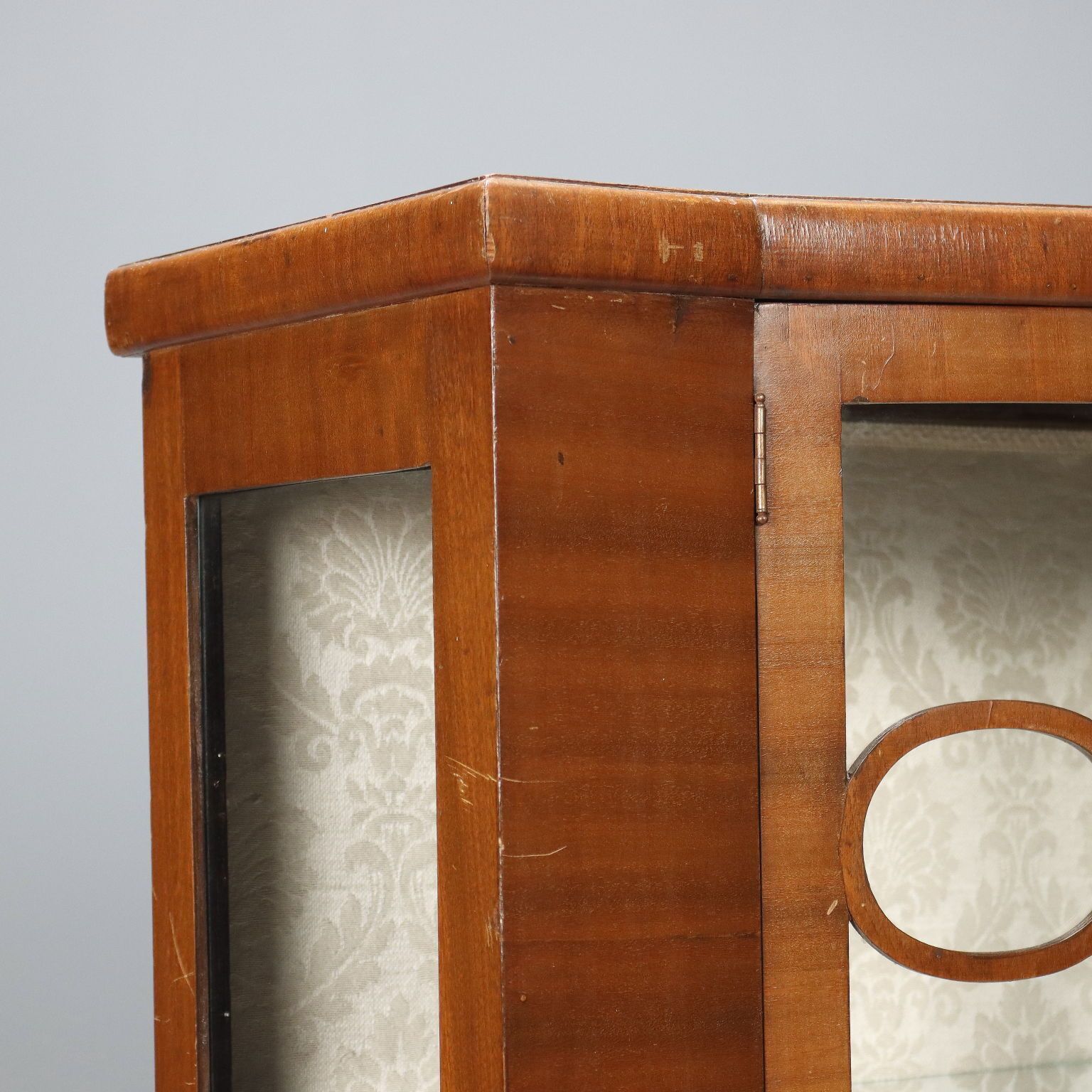 Showcase Art Déco Mahogany Veneer Italy XX Century photo 910.0