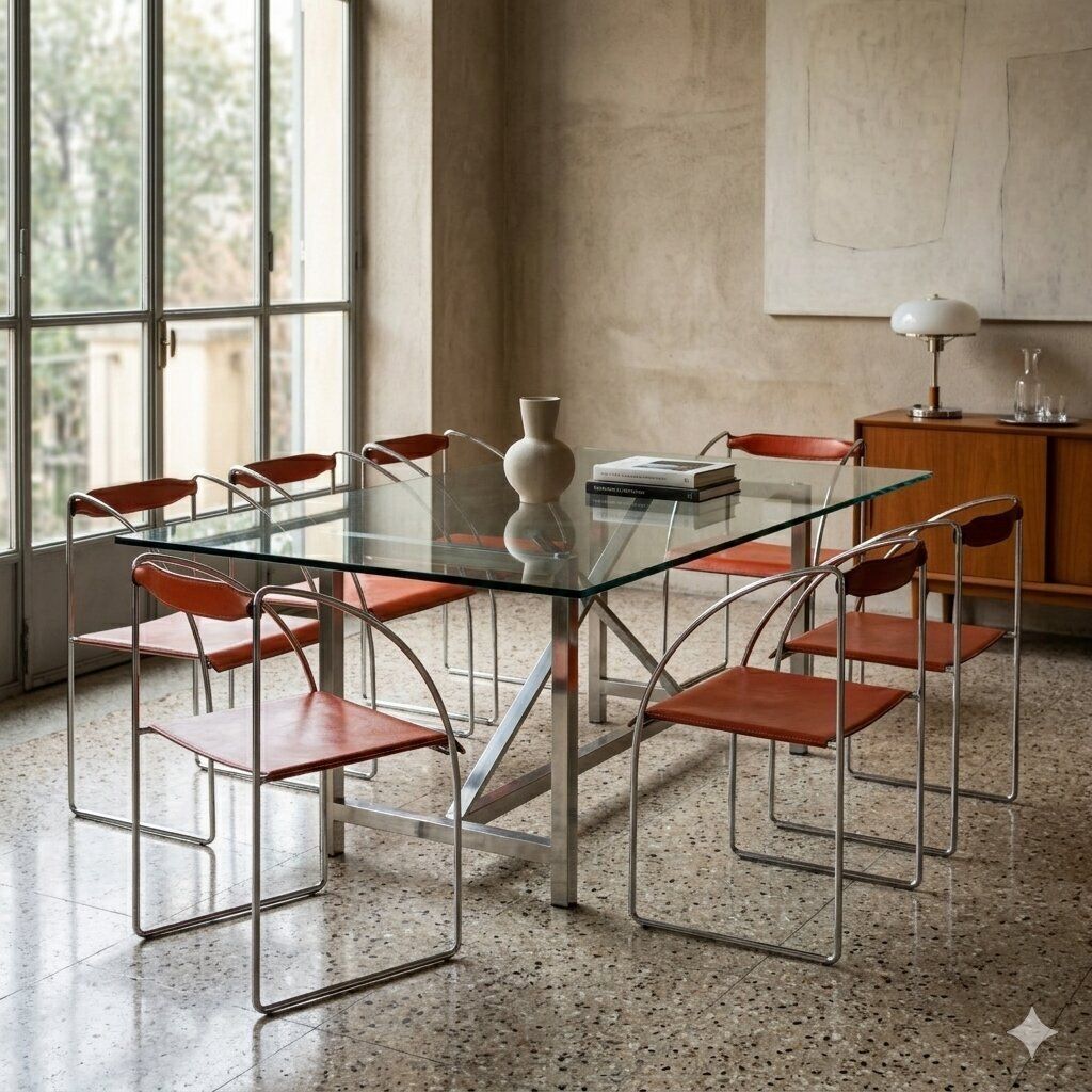 Icf De Padova Patoz Chairs Design Francesco Soro Italy 1960s photo furniture