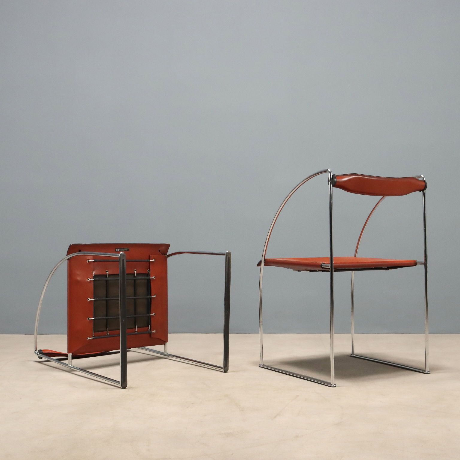 photo for sale Icf De Padova Patoz Chairs Design Francesco Soro Italy 1960s