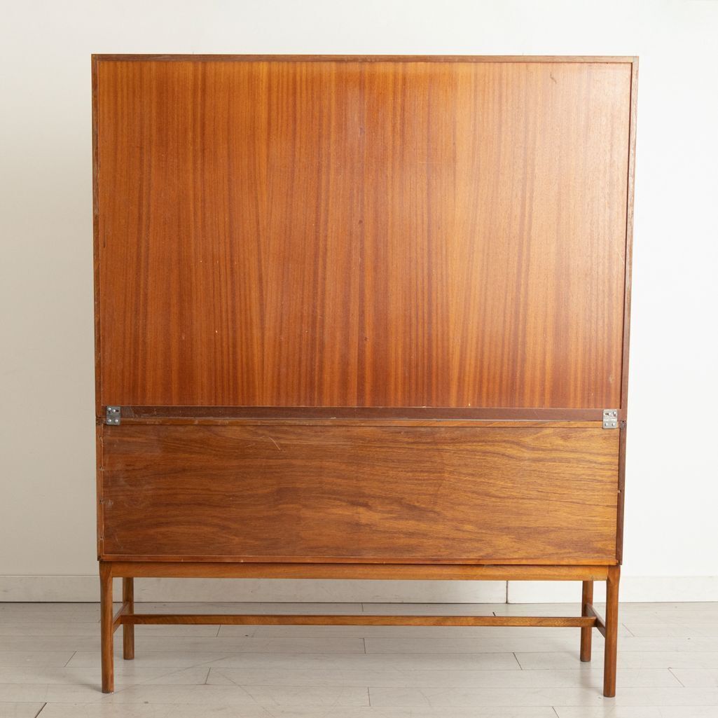 Midcentury Highboard In Yew Wood By Philip Hussey For White & Newton photo Furniture