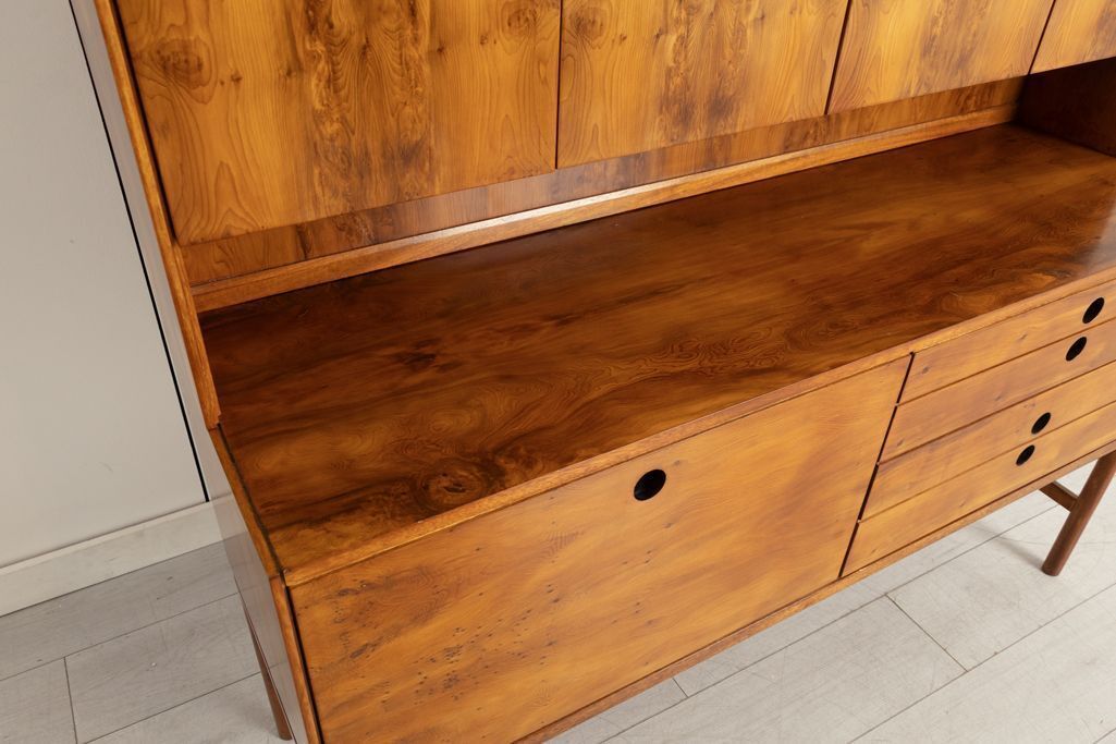 photo for sale Midcentury Highboard In Yew Wood By Philip Hussey For White & Newton