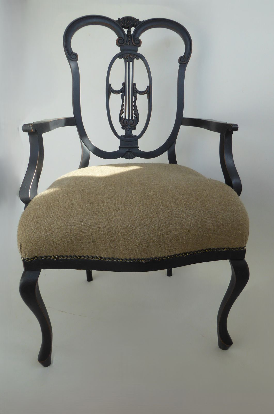 495.0 Stunning Antique Chippendale Style Carver Chair photo