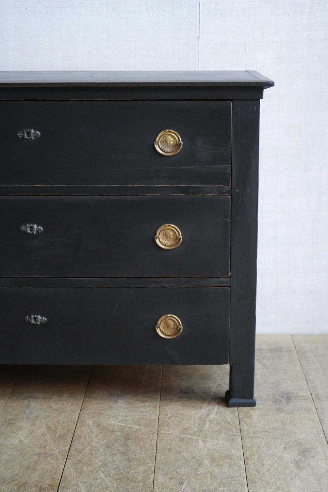 Black Hungarian Chest Of Drawers photo Furniture