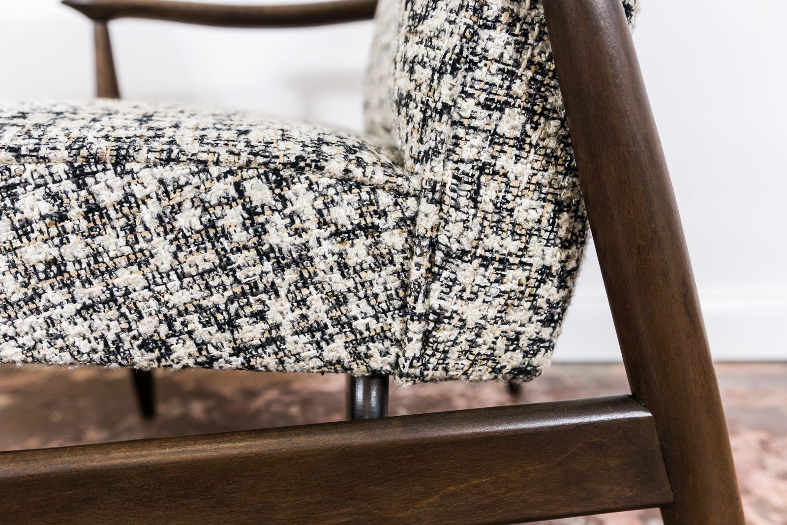 photo vinterior Mid Century Armchair Gfm 87 By Juliusz Kędziorek, Gfm, Poland, 1960s
