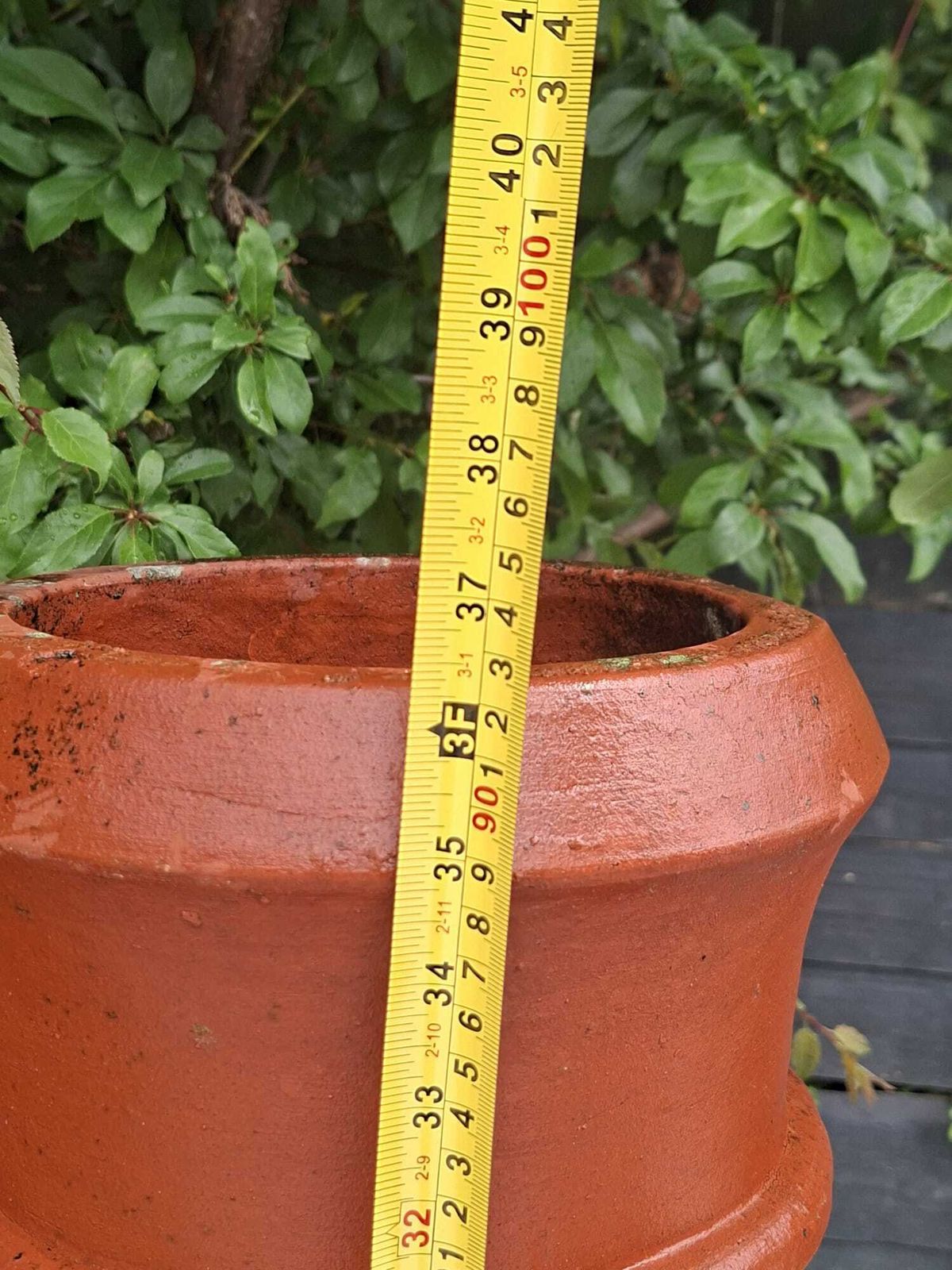 Set Of 3 Reclaimed Terracotta Chimney Pots – Architectural Garden Planters photo vintage