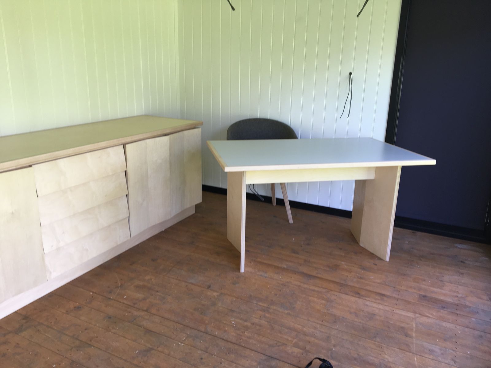 One Of A Kind Bespoke Credenza/ Sideboard — Beech & Ash, Aalto Alto And John Pawson Inspired photo Furniture