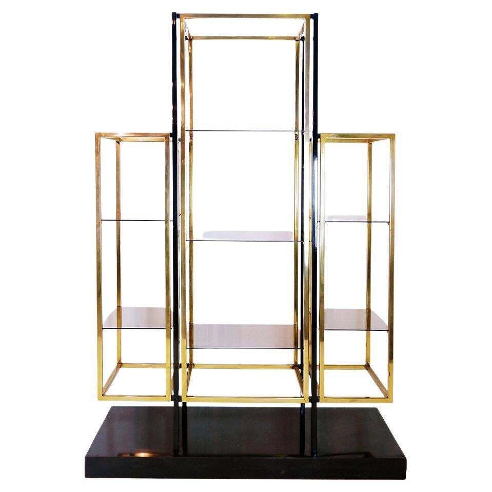Mid Century French Bookcase Attributed By Kim Moltzer, 1970's