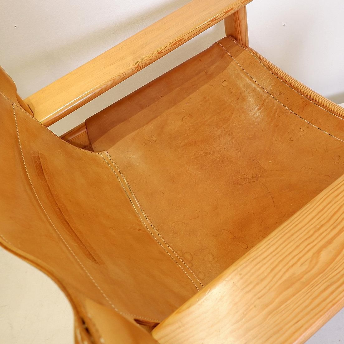 Vintage Safari Lounge Armchair 'Natura' By Karin Mobring For Ikea   1970s photo for sale