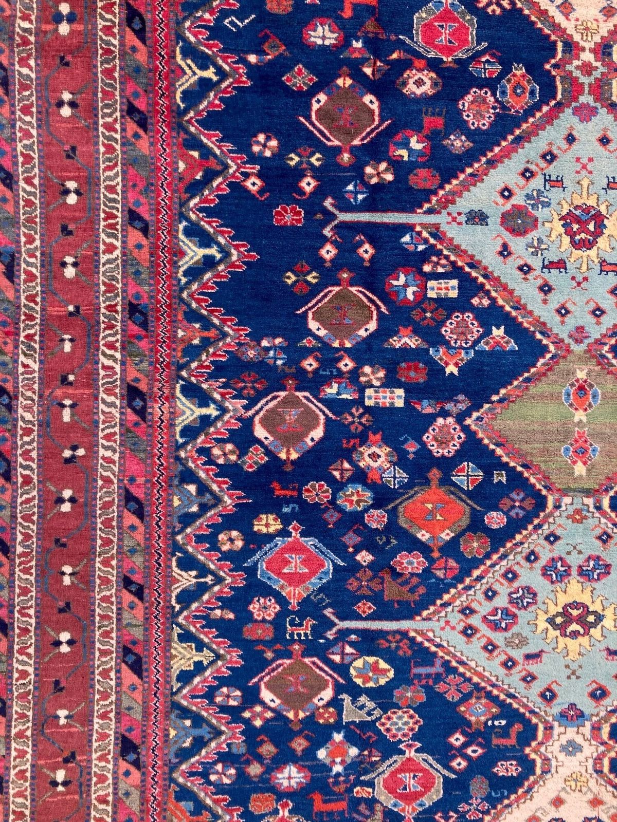 photo vinterior Vintage Afshar Tapijt 2,92 m x 2,03 m