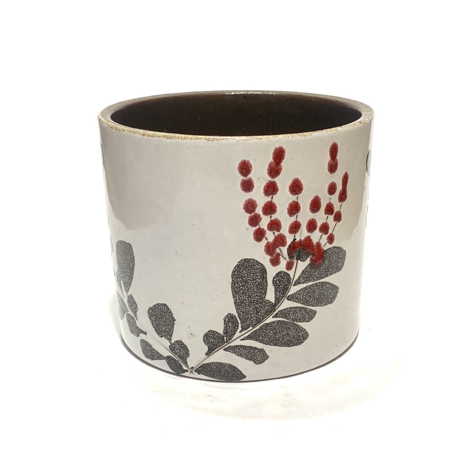 Marei Keramik Planter 12cm Dia, 1970s West German Art Pottery photo 50.0