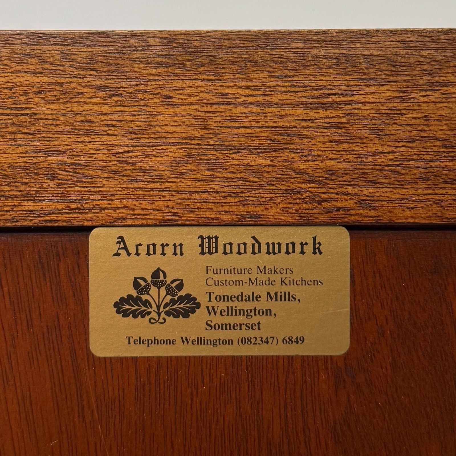 Furniture Vintage 20th Century Small Mahogany Cupboard ( Af 5665 ) photo