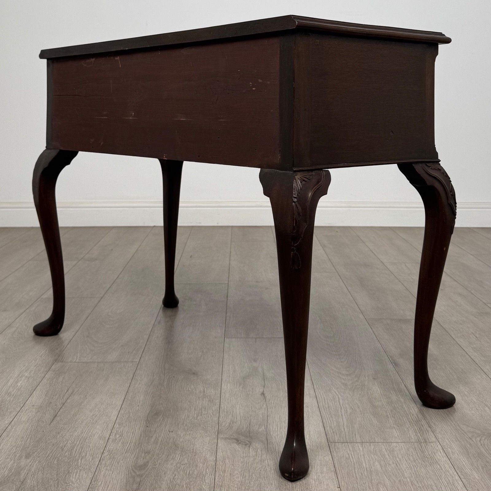 Antique 20th Century Edwardian Writing Table In Mahogany ( Af 5648 ) photo vinterior