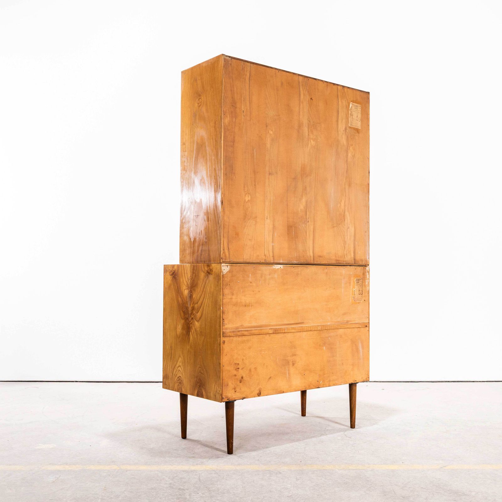 1960â€™S Four Drawer Shelved Mid Century Cabinet â€“ Up Zavody photo vintage