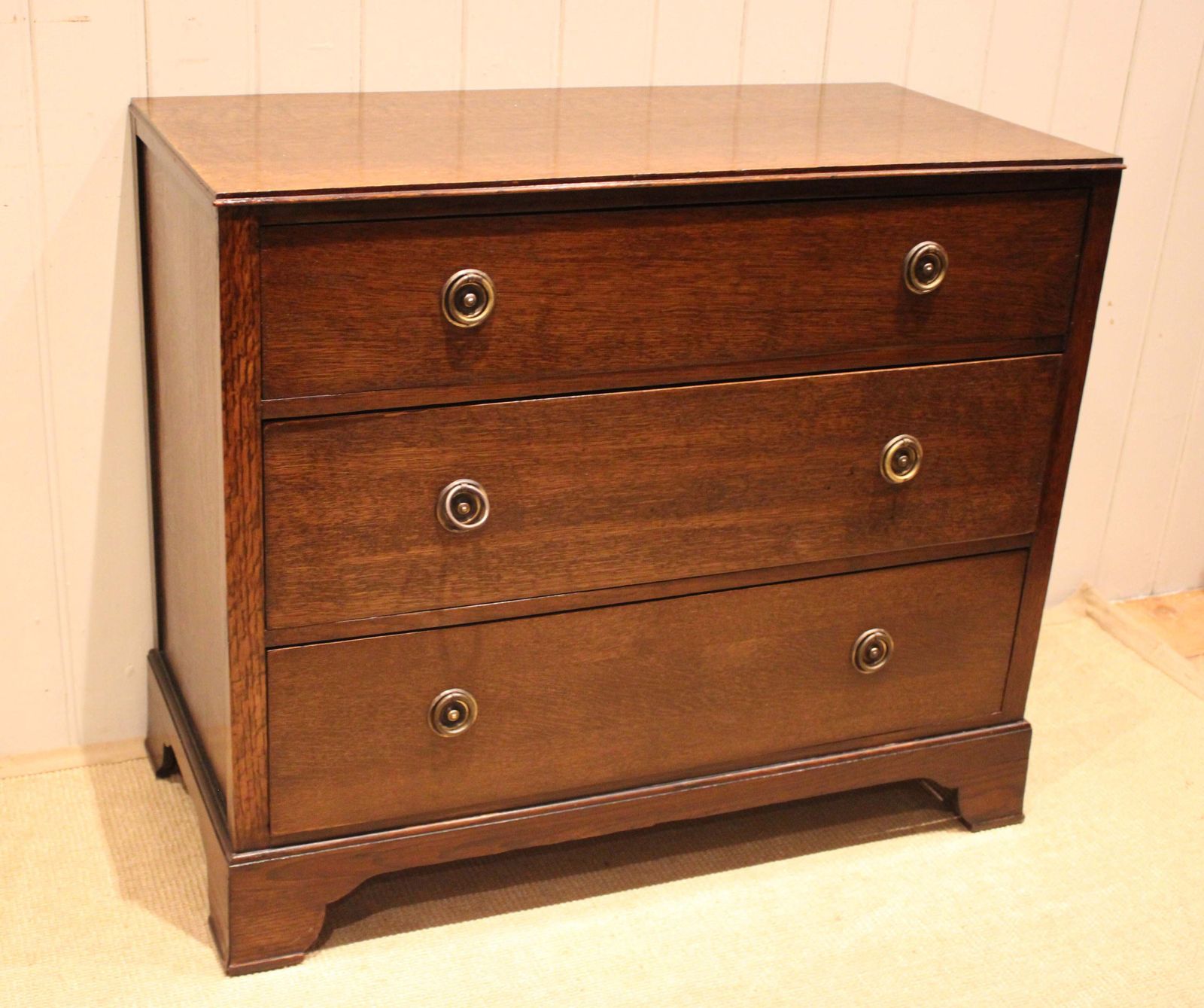 Early 20th Century Oak Chest Of Drawers photo furniture