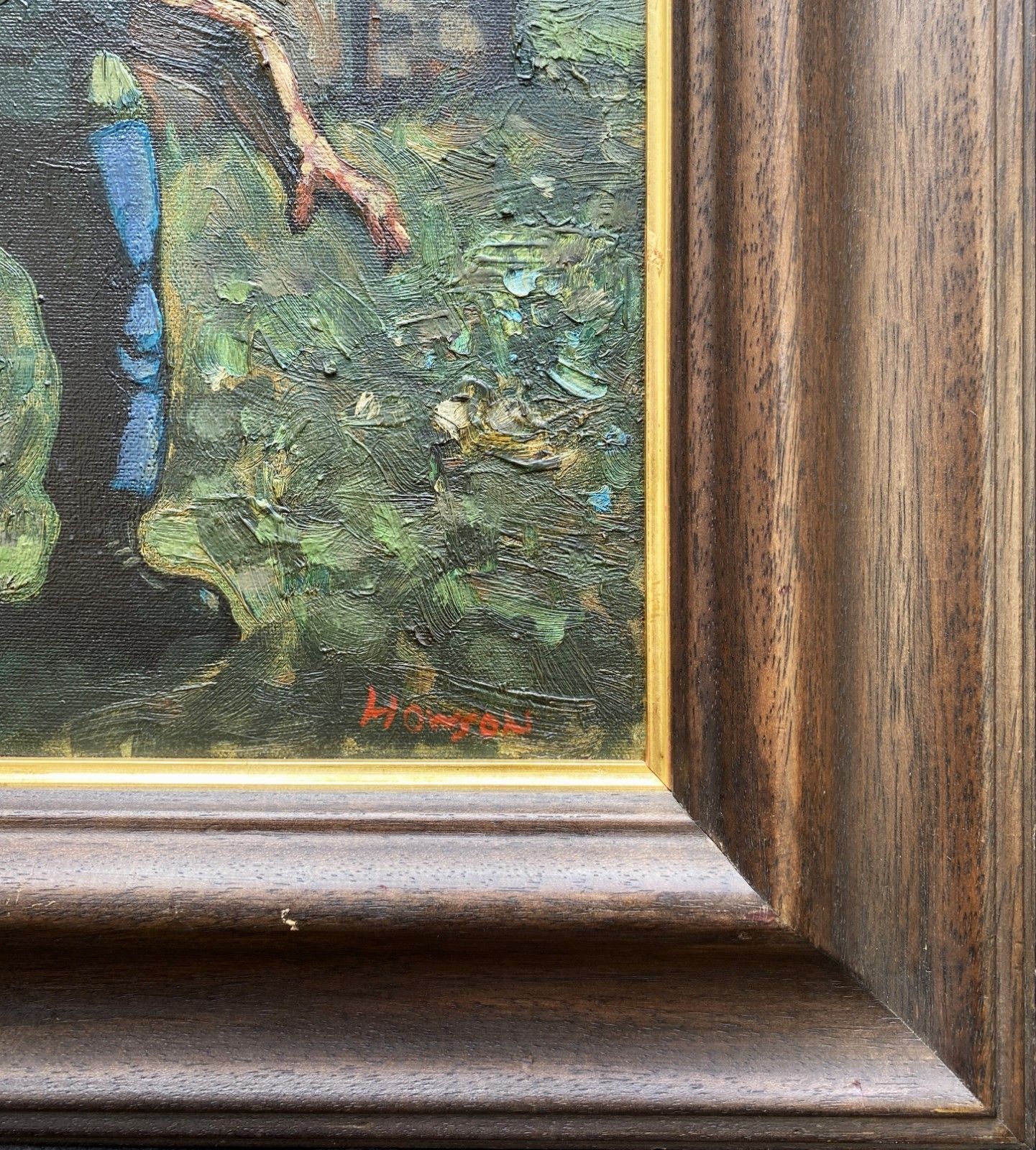 11500.0 Peter Howson Obe (Scottish, B 1958) Original Exhibited Contemporary Oil Painting photo